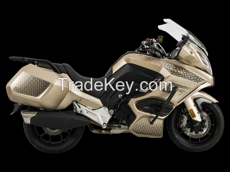 New large motorcycles with water-cooling in-line two cylinder engine and dual-channel ABS