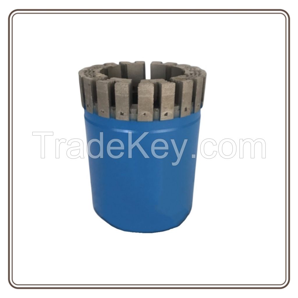 Turbo bit, impregnated diamond core bit, BQ NQ HQ PQ, wireline core barrels, diamond drilling, hard rock coring, surface drilling tools, geological drilling, mineral exploration