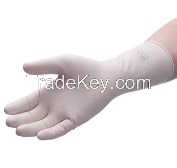 Powder Free Latex Glovees Medical Guantes de Latex Disposable Latex Medical Glovees M 4.5g for Hospital Wholesale