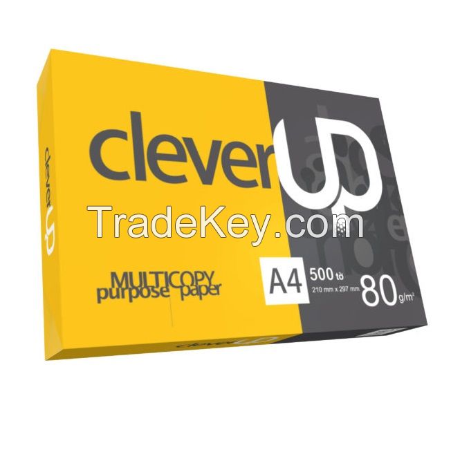 paper manufacturer cleverup paper 80gsm Double copy a4