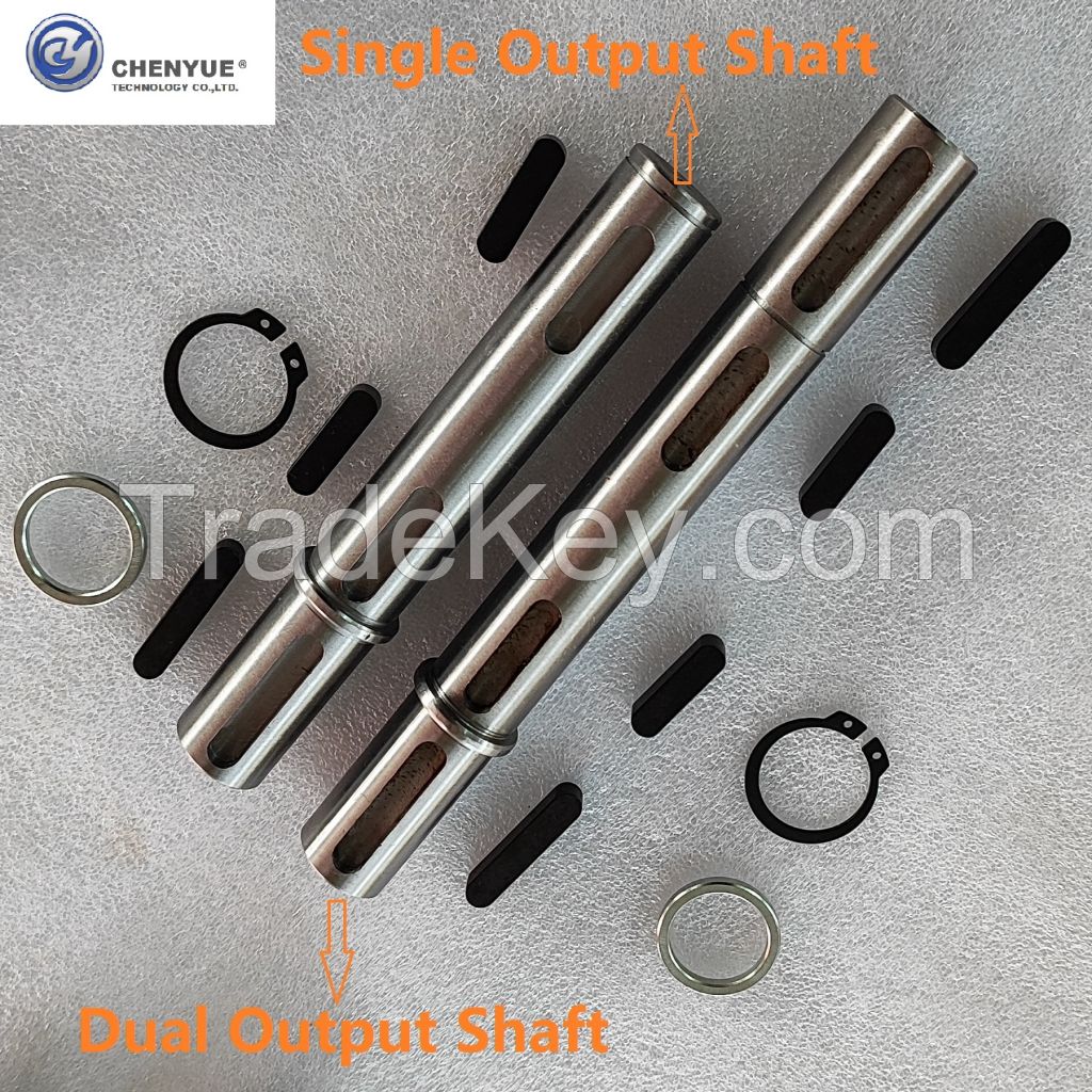 CHENYUE SINGLE OUTPUT SHAFT MATCHING FOR WORM GEARBOX NMRV030/ RW030 /VF030