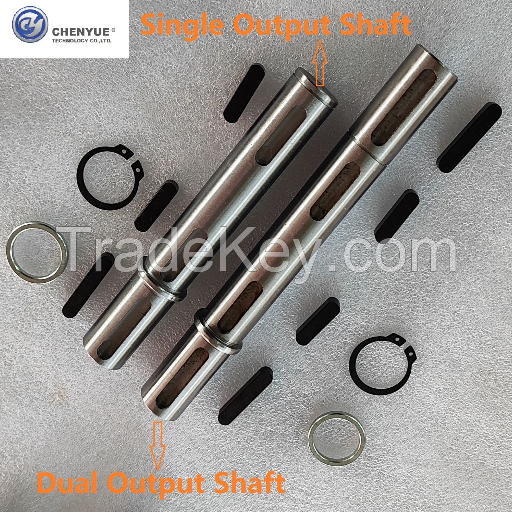 CHENYUE DAUL OUTPUT SHAFT MATCHING FOR WORM GEAR REDUCER NMRV110/ RW110 /VF110