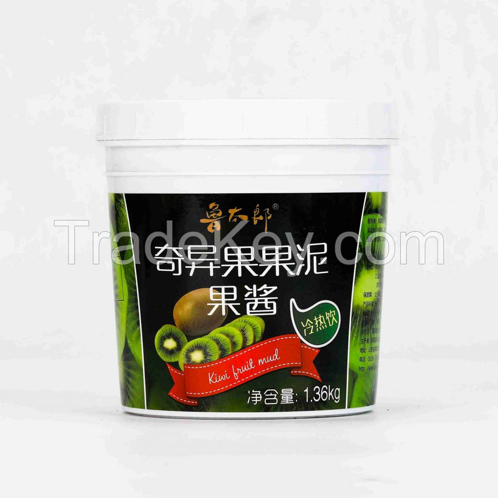 Kiwifruit fruit puree jams puree jam 1.36kg