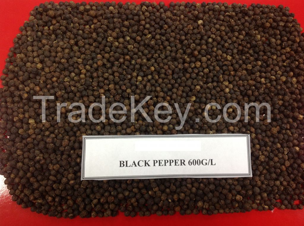 Sell Black Pepper 300 350 400 450 500 550 570 600 G/L FAQ From Viet Nam