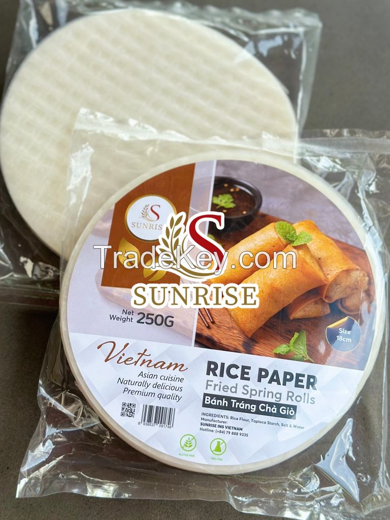 Rice Paper for Deep Fried 16cm/18cm/22cm/25cm/31cm from Directly Vietnam Manufacturer