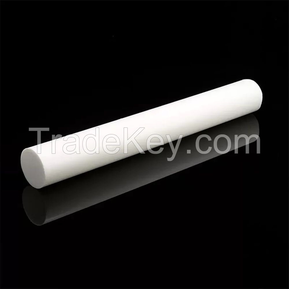 PTFE Teflon Round Rod Bar, 100% Virgin White Polytetrafluoroethene, 25mm Diameter X 1000mm Length