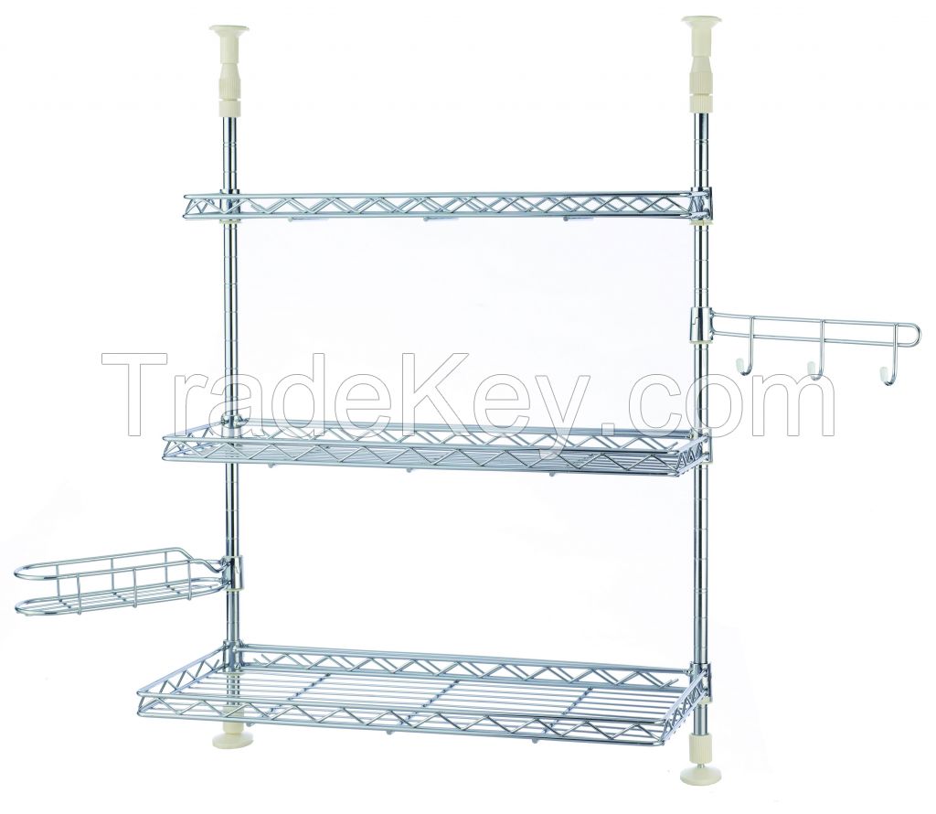 kitchen storage wire shelves