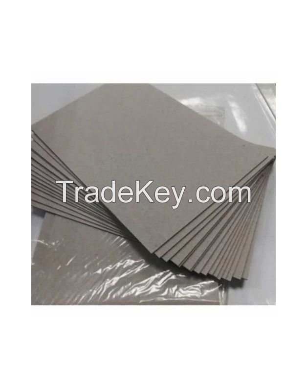 High Quality Duplex board paper with grey back coated cardboard for packaging  Professional Paper Plate Raw Material