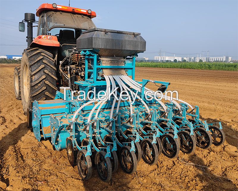 8/12 Rows Rice Wheat Seeding Machine for Tractor