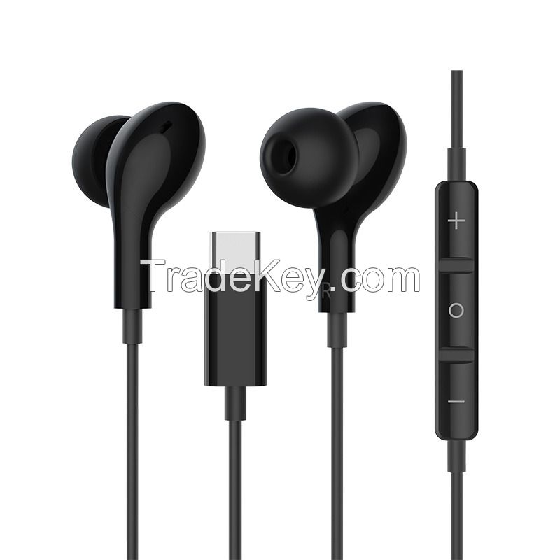 High quality In-ear Type-C Wired Earphone (digital version)