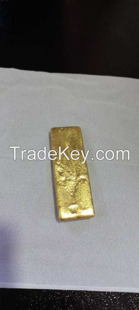 Gold dore bars