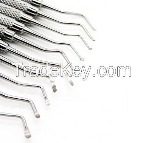 Endodontic Condensers, Obturation Instruments Excavators, Probes