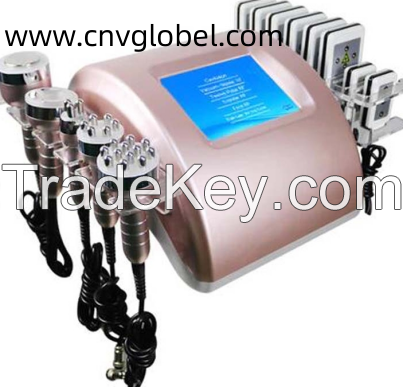 Rose Gold 6 in 1 Lipo Cavitation Machine