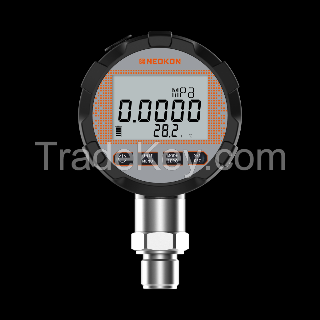 0.05%FS 330 rotation Datalogger wireless digital Pressure Gauge for Lab MD-S211 rechargeable battery powerd Type-C