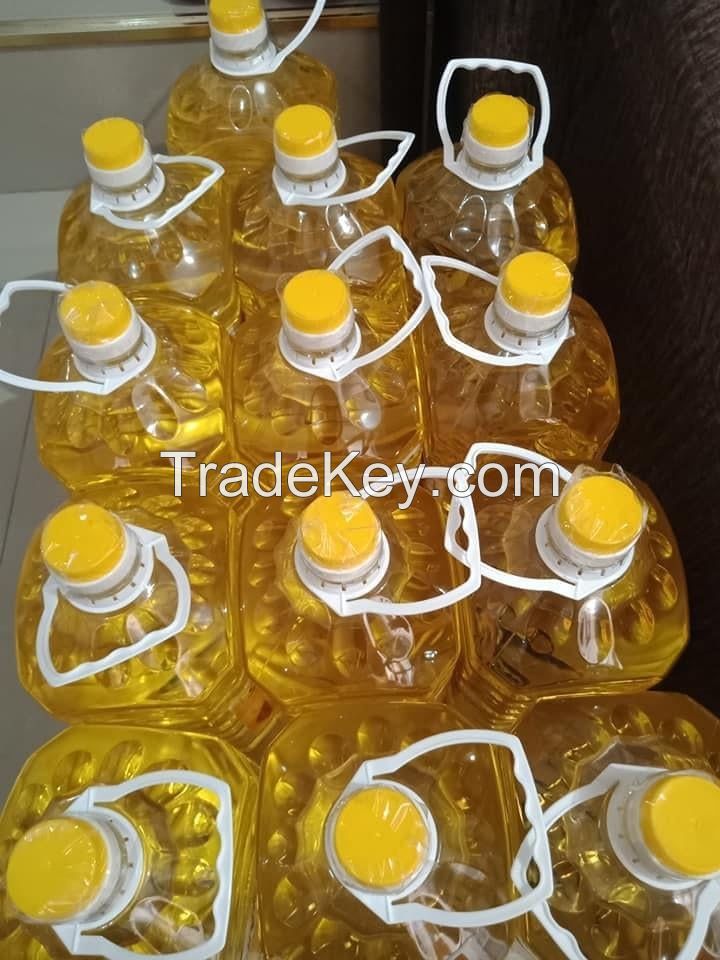 refined and crude rapeseed oil