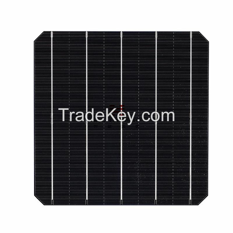 158.75mm P Type 5BB / 9BB Half Cell Monofacial Mono Crystalline Solar Cells