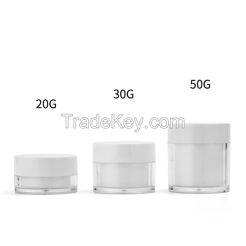 Acrylic cream bottle, plastic eye cream bottle, facial mask bottle, skin cream bottle, face cream bottle