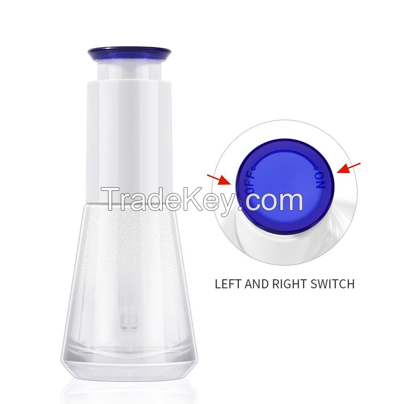 15ml skin care serum bottle transparent press left and right switch dropper bottle essential oil essence liquid bottle