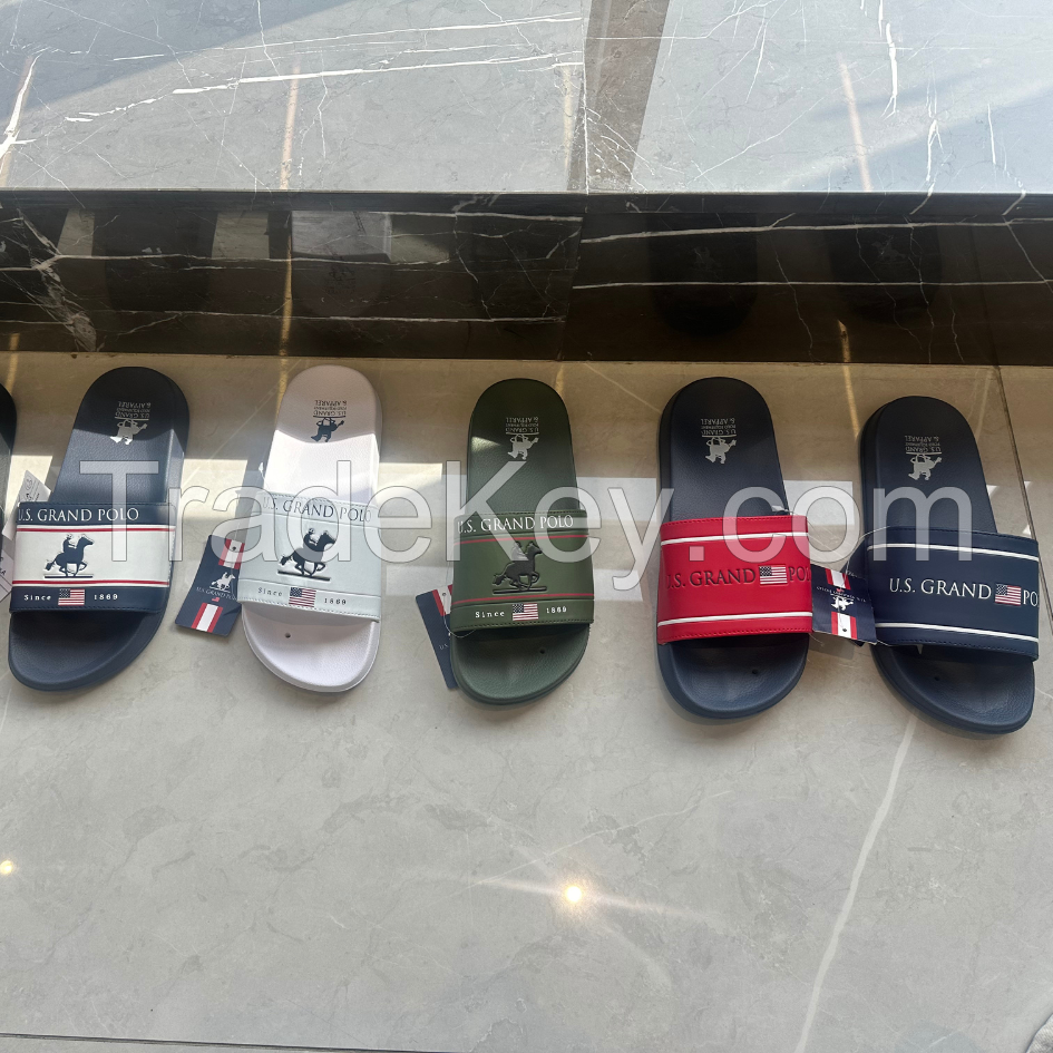 MEN SLIPPERS US GR POLO HIGH QUALITY AVAILABLE IN DUBAI