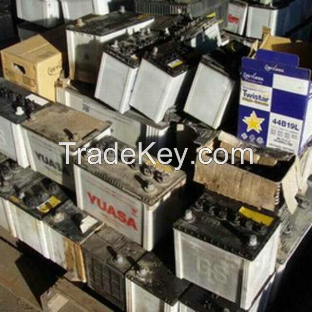 100% Pure Battery Scrap Lead Acid Dry Drained Battery / Wholesale Used Waste Material Car Acid lead Battery Scrap