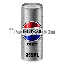 Diet Pepsi Diet Pepsi, Carbonated Soft Drink, Cans, 330 Ml Pack Of 24