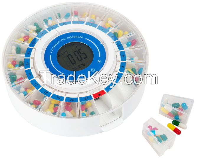 Automatic Pill Dispenser with Alarms