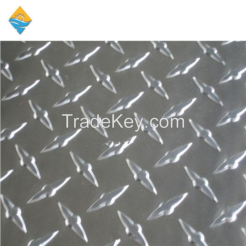 3003 H22 Diamond Aluminum Plate Embossed Aluminum Sheet