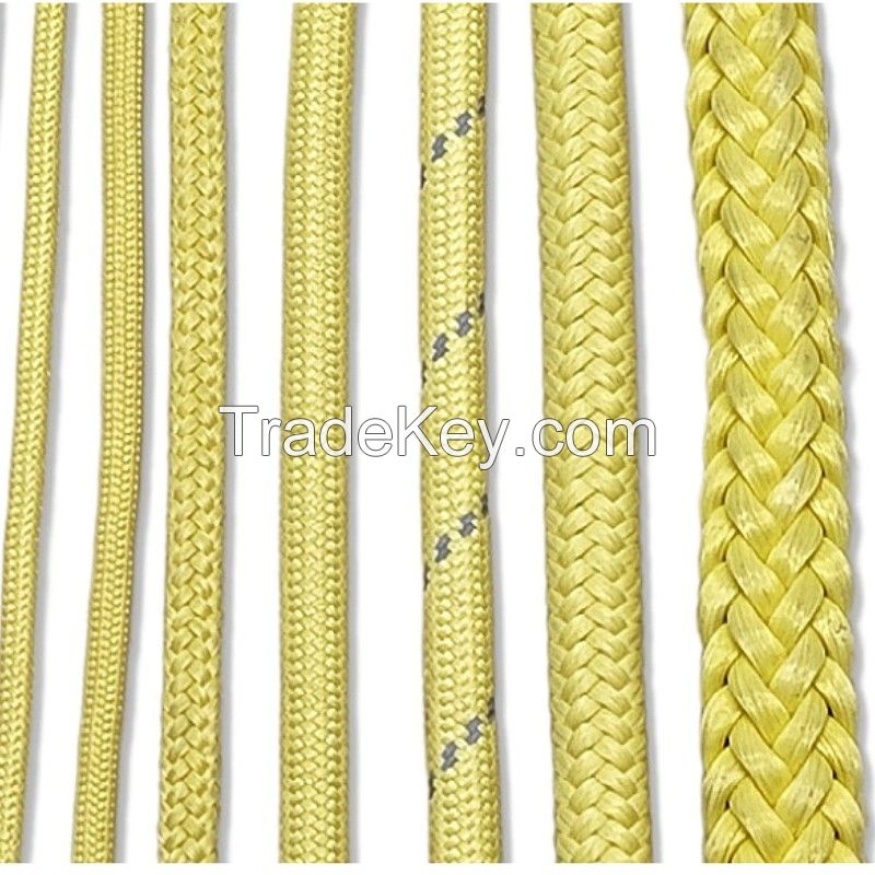 Fire Escape Flame Retardant Aramid fiber rope Aramid rope LDAF