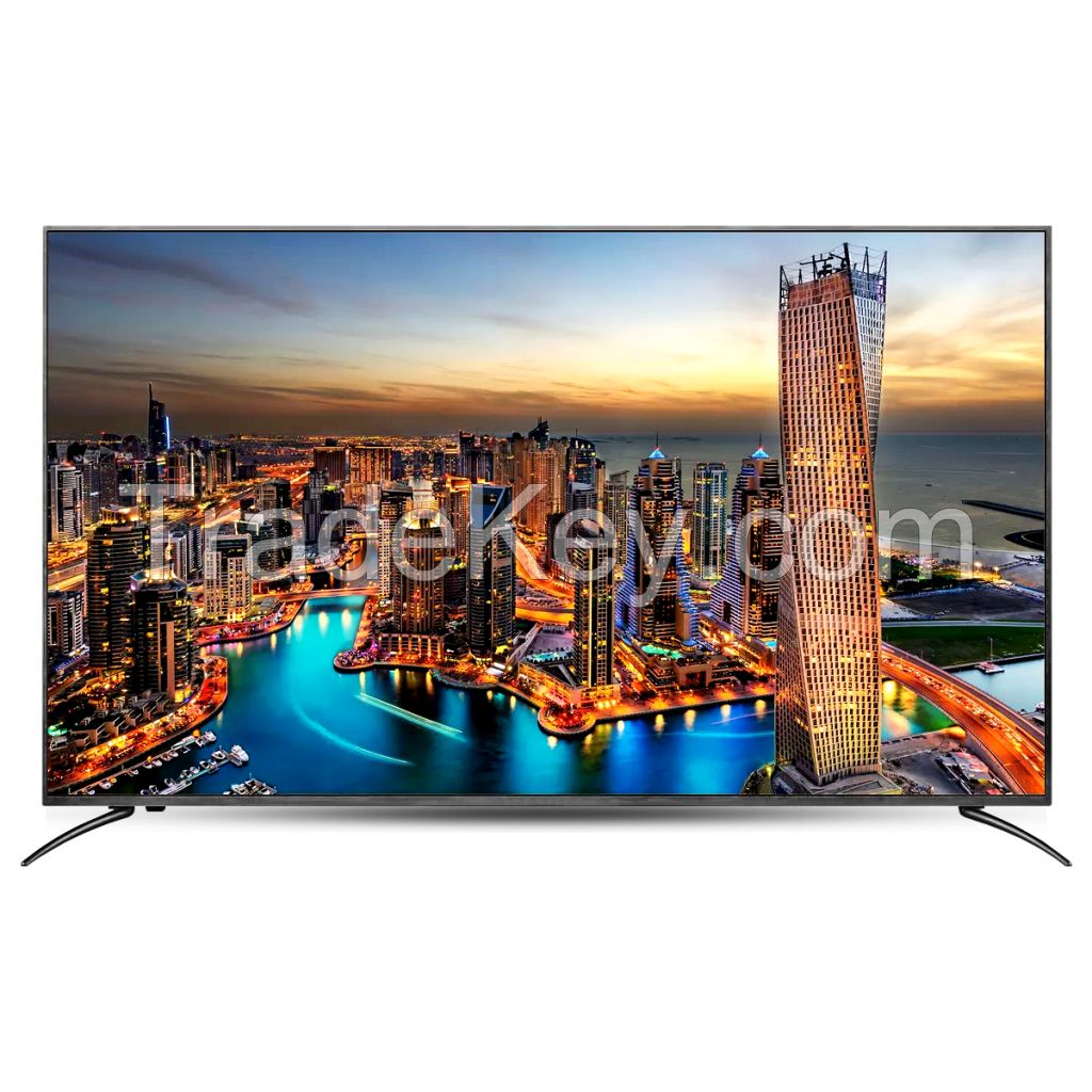 86 inch LCD LED Television 8K UHD Ultra Definition Android 12/14 System Flat Screen Miracast Netflix Youtube DVB T2S2