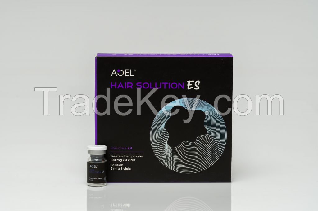 Exosome-based solution for hair regeneration and scalp.