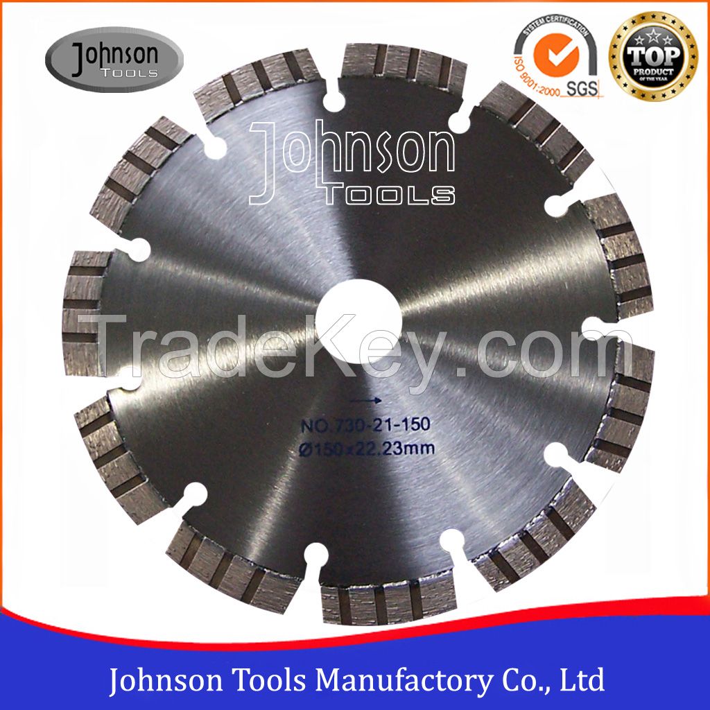 Sell150mm Diamond laser welded turbo cutting saw blade