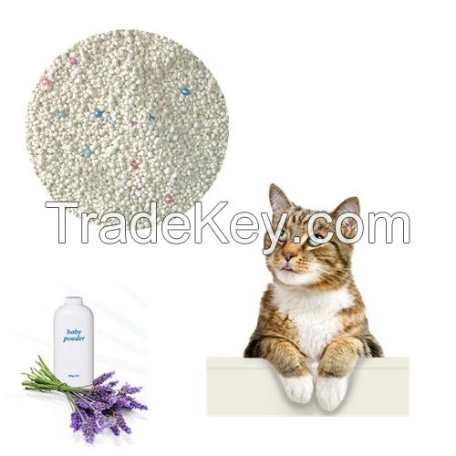 Clumping cat litter made of 100% natural bentonite