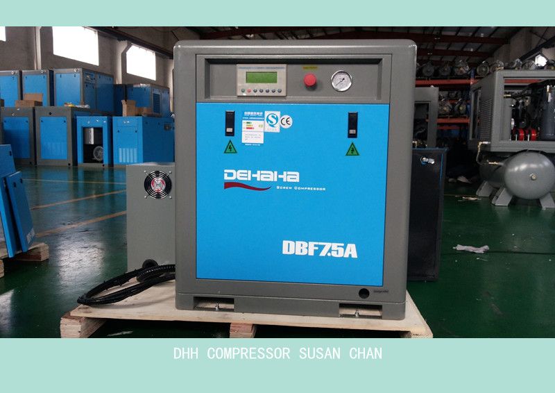 7.5kw commercial screw air compressor