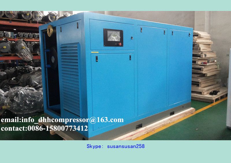 75kw industrial screw air compressor