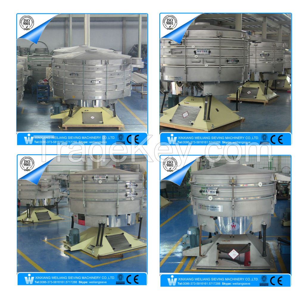 YBS vibrating tumbler screen sieving machine