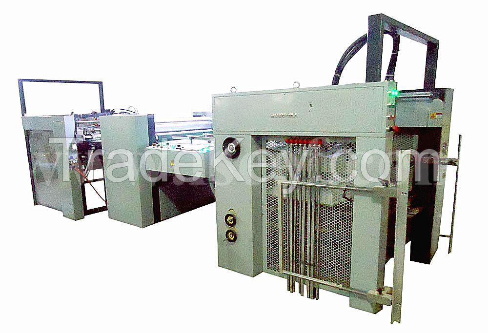 AUTOMATIC PAPER EMBOSSING MACHINE Model YW-E series