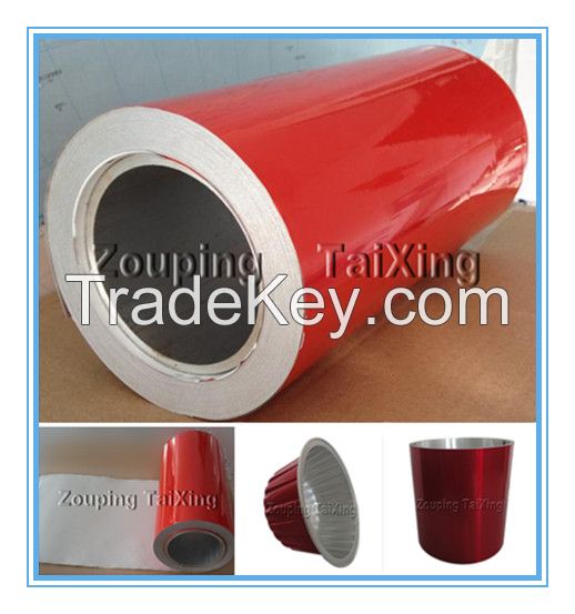 Sell lacquer aluminium foil for airline trays