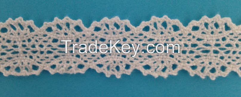 cotton crochet lace/lace trimming