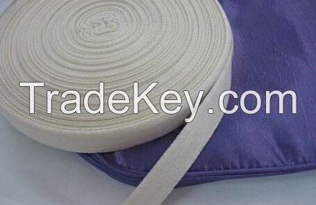 white woven wholesale cotton tape