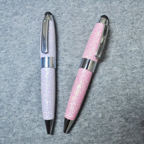 Leather Mini ballpoint pen for promotion