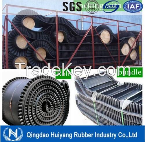 Corrugated Sidewall Rubber Conveyor Belt for Transportation