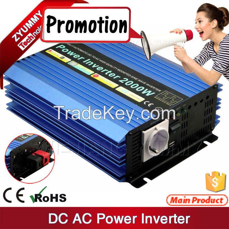 Sell China Yiwu solar power inverter DC 12v 24v to AC 110V 220V 240V with full protection functions