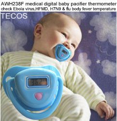 Medical Digital Baby Pacifier Thermometer, child thermometer, Digital Nipple Thermometer manufacturer