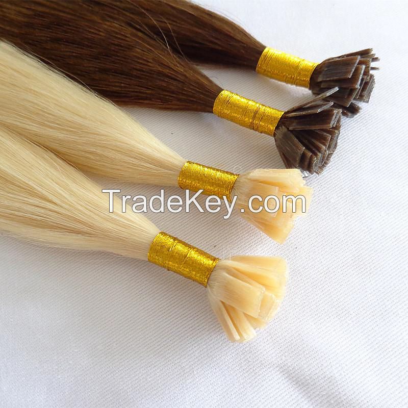 flat  tip human hair extension