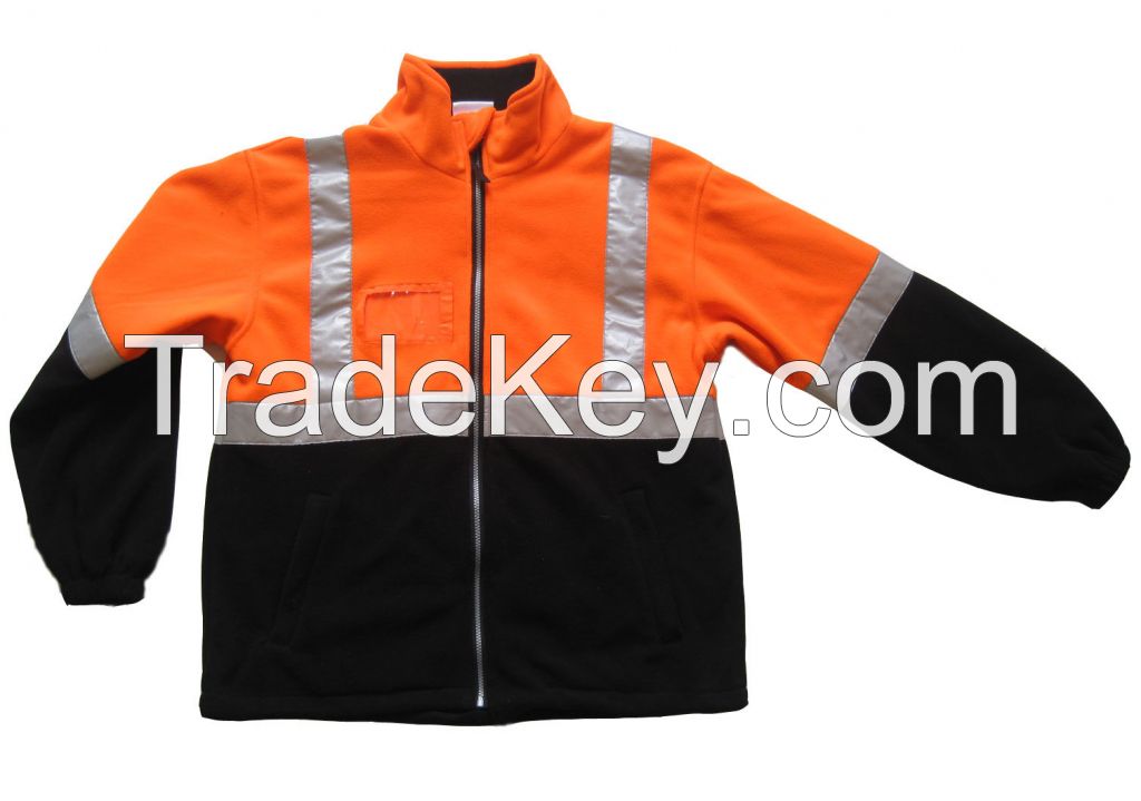 Workwear Hi Vis Fleece Jacket