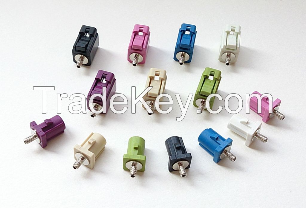 RF/Coaxial FAKRA SMB Automobile connector