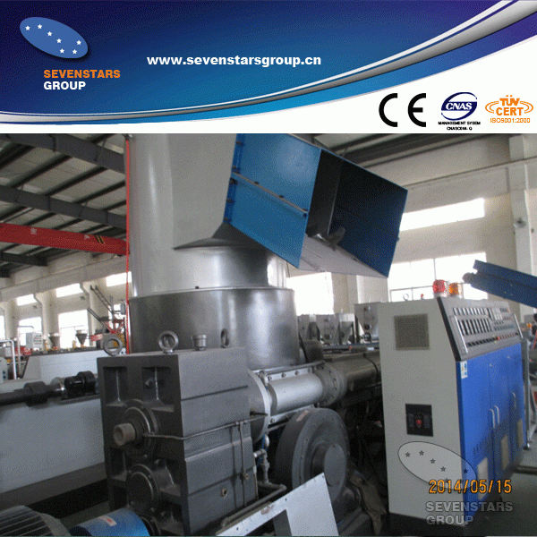 Compactor PE film granules making machine