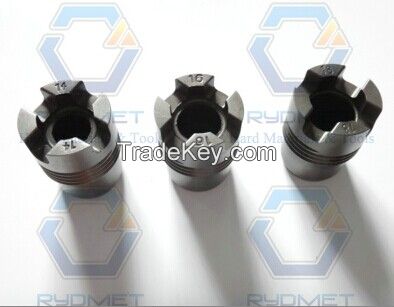 Threaded Nozzle for PDC Bits