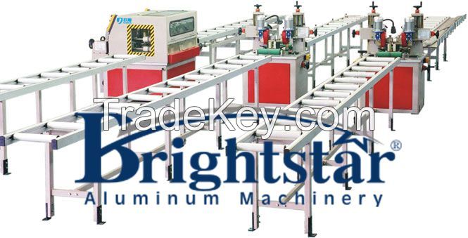 Thermal break aluminum profile making machine