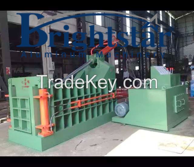 aluminium scrap hydraulic baling press